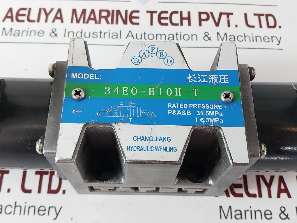 Chang Jiang 34E0-b10H-t Solenoid Valve 24V