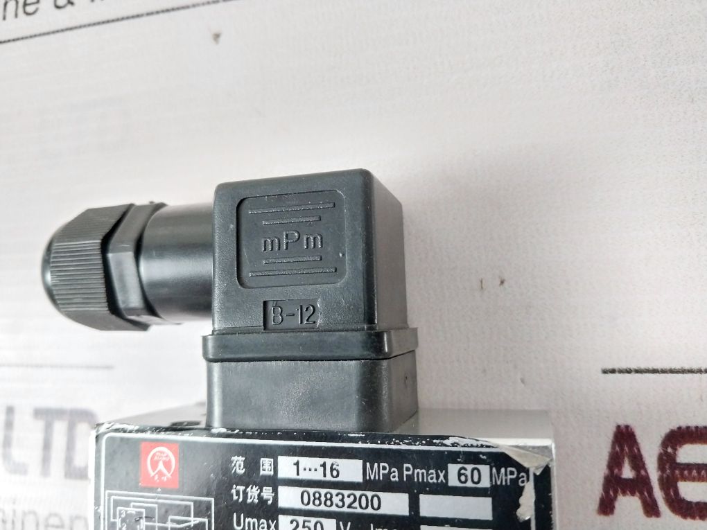 Changzhou Tianli Controller 0883200 Pressure Switch