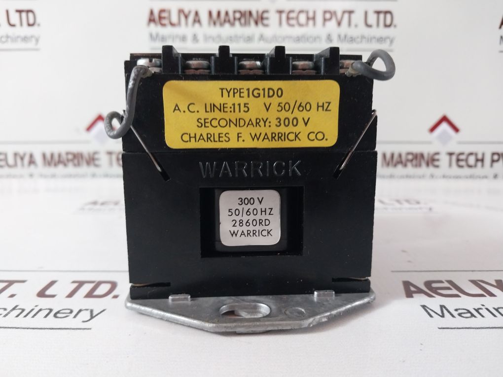 Charles F. Warrick 1G1D0 Control Relay