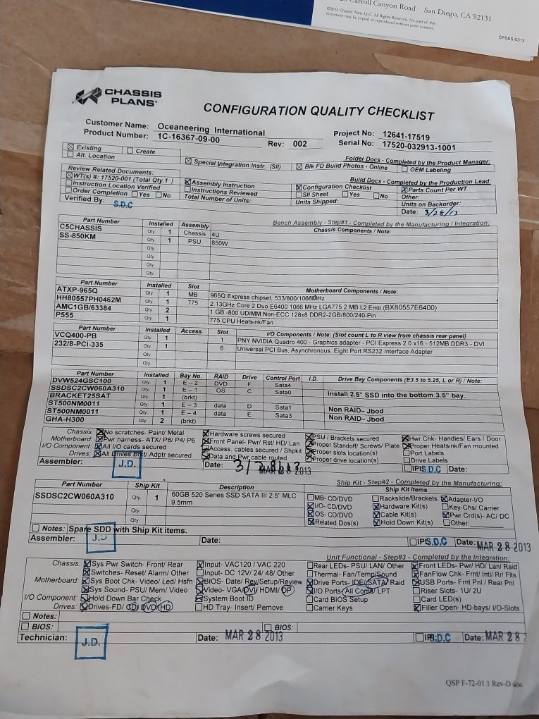 Chassis Plans 1C-16367-09-00 Microsoft Windows Xp Pro For Embedded Systems