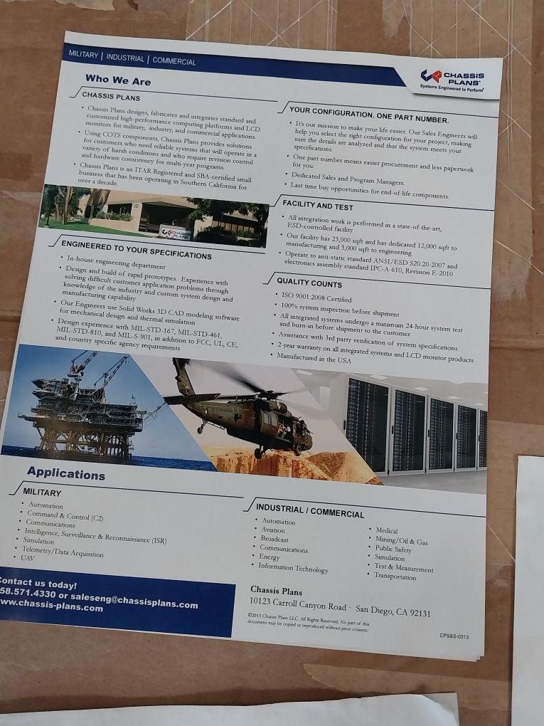 Chassis Plans 1C-16367-09-00 Microsoft Windows Xp Pro For Embedded Systems