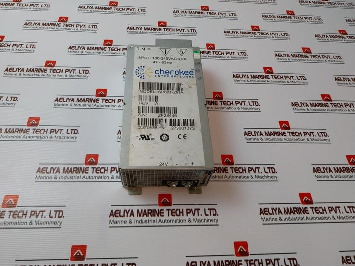 Cherokee Sp671-z01A Power Supply 279001373, 47-63Hz 100-240Vac 6.2A