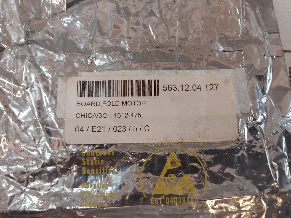 Chicago 1612-475A Fold Motor Board