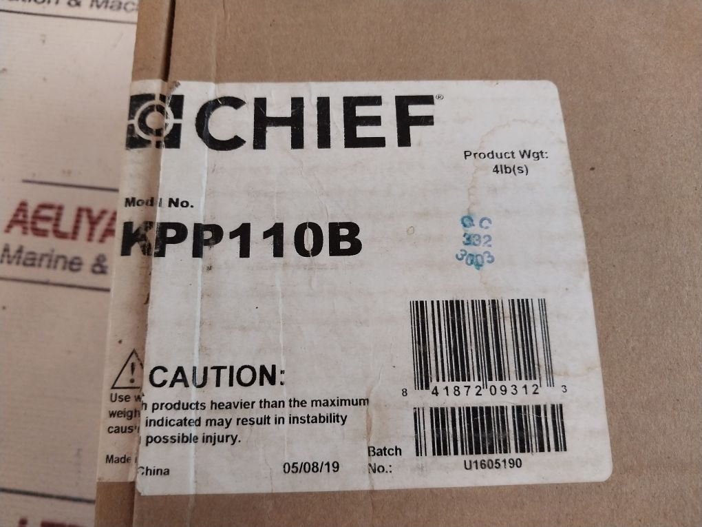 Chief 7028961 Pivot Tilt Low-profile Wall Mount Kpp110B