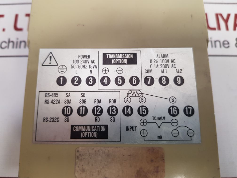 Chino 0.2A 100V Ac Digital Indicator Alarm