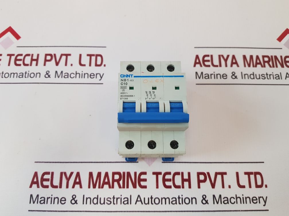 Chint Nb1-63 3-pole Circuit Breaker
