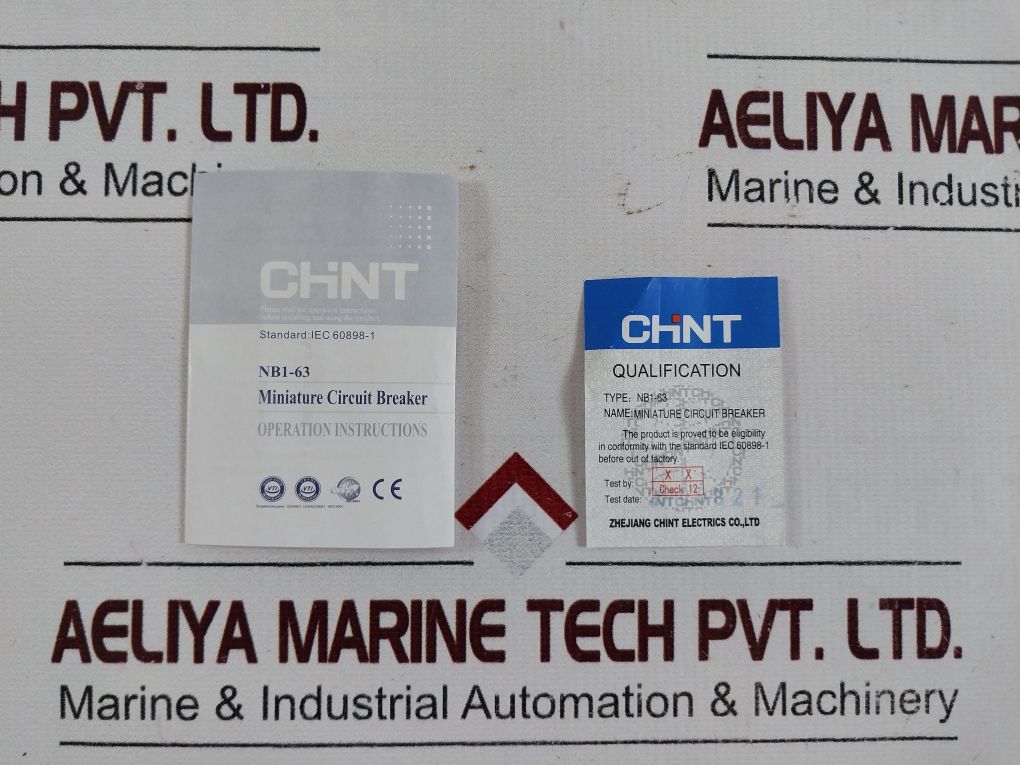 Chint Nb1-63 C6 Miniature Circuit Breaker 3-pole