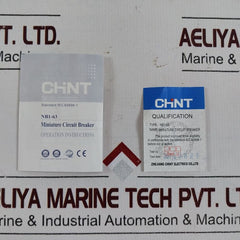 Chint Nb1-63 C6 Miniature Circuit Breaker 3-pole