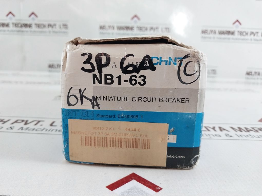 Chint Nb1-63 C6 Miniature Circuit Breaker 3-pole