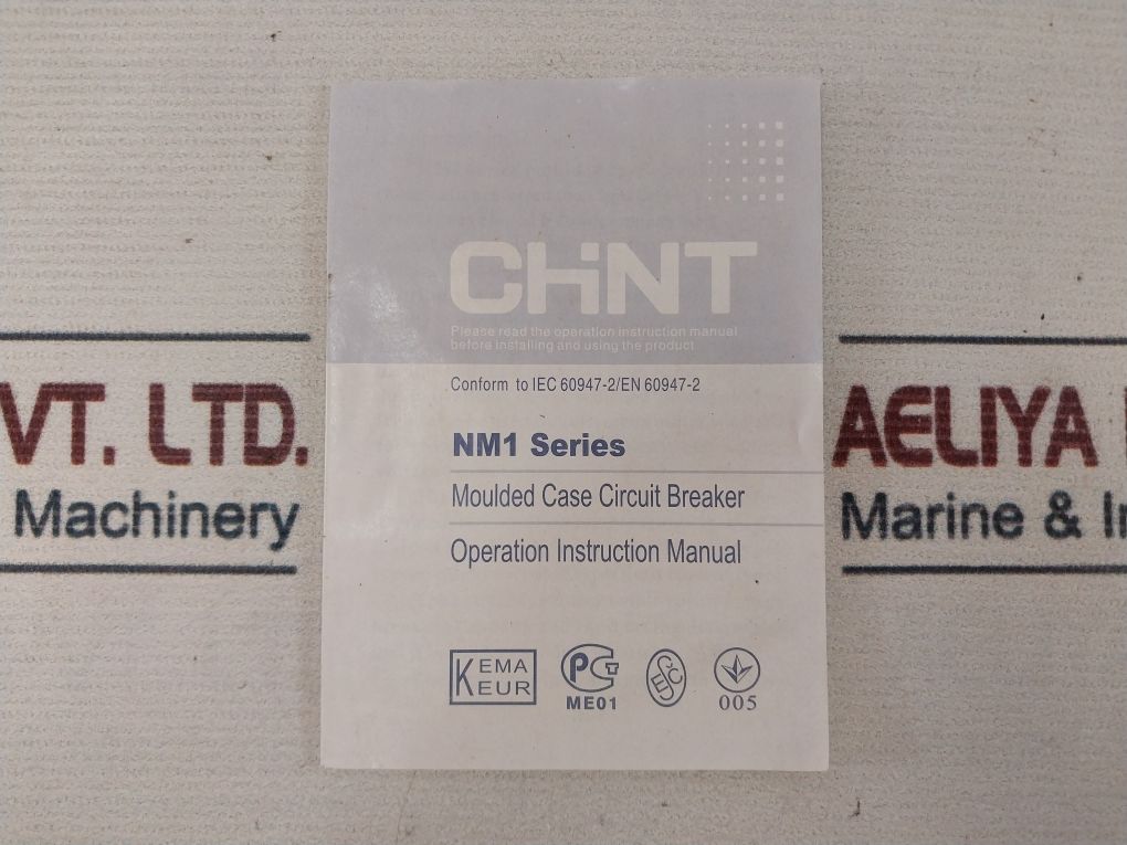 Chint Nm1-800H/3300 Moulded Case Circuit Breaker