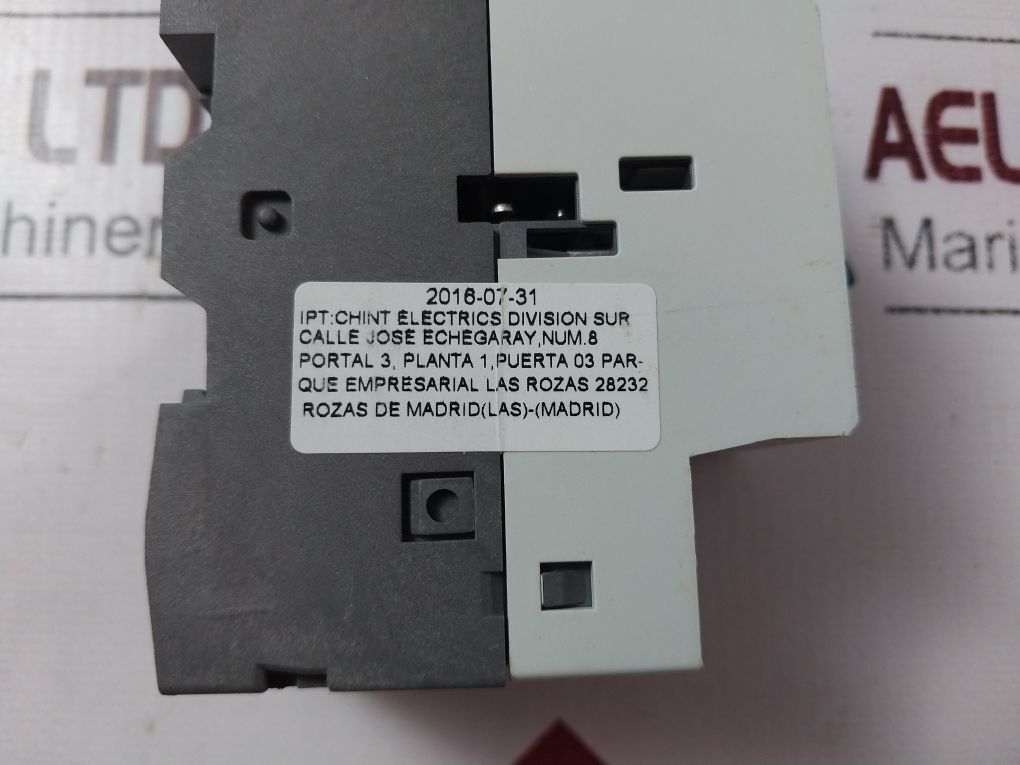 Chint Ns2-25 Alternating Current Motor Starter 1-1.6A