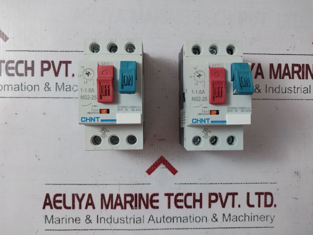 Chint Ns2-25 Alternating Current Motor Starter 1-1.6A