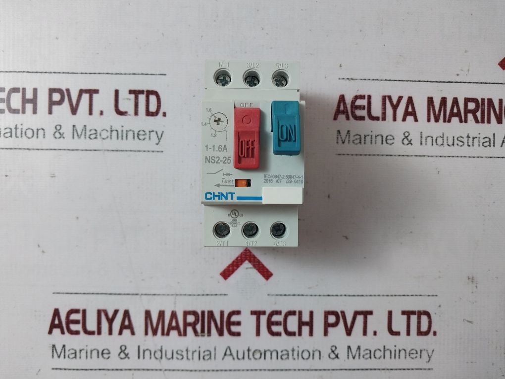 Chint Ns2-25 Alternating Current Motor Starter 1-1.6A