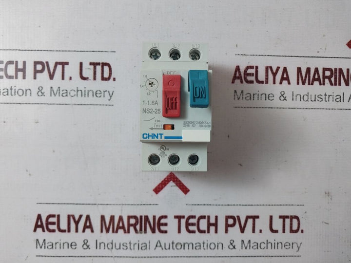 Chint Ns2-25 Alternating Current Motor Starter 1-1.6A