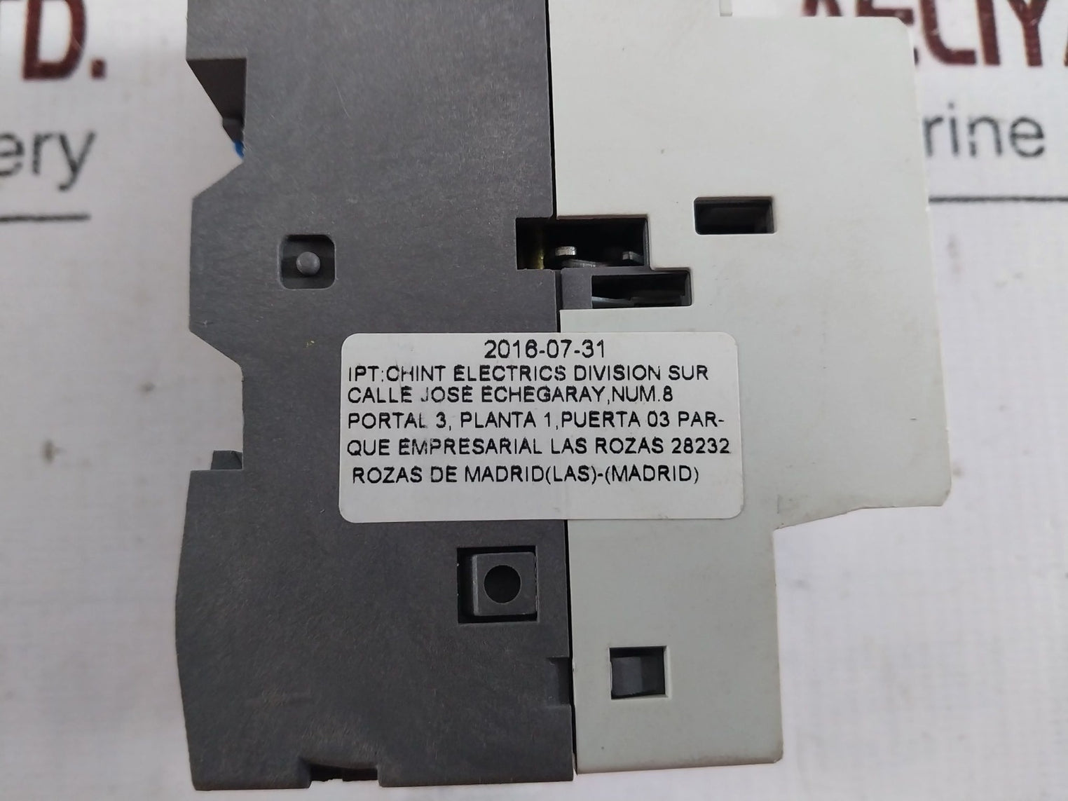 Chint Ns2-25 Alternating Current Motor Starter 1-1.6A