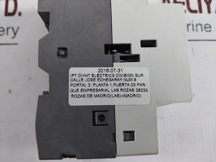 Chint Ns2-25 Alternating Current Motor Starter 1-1.6A