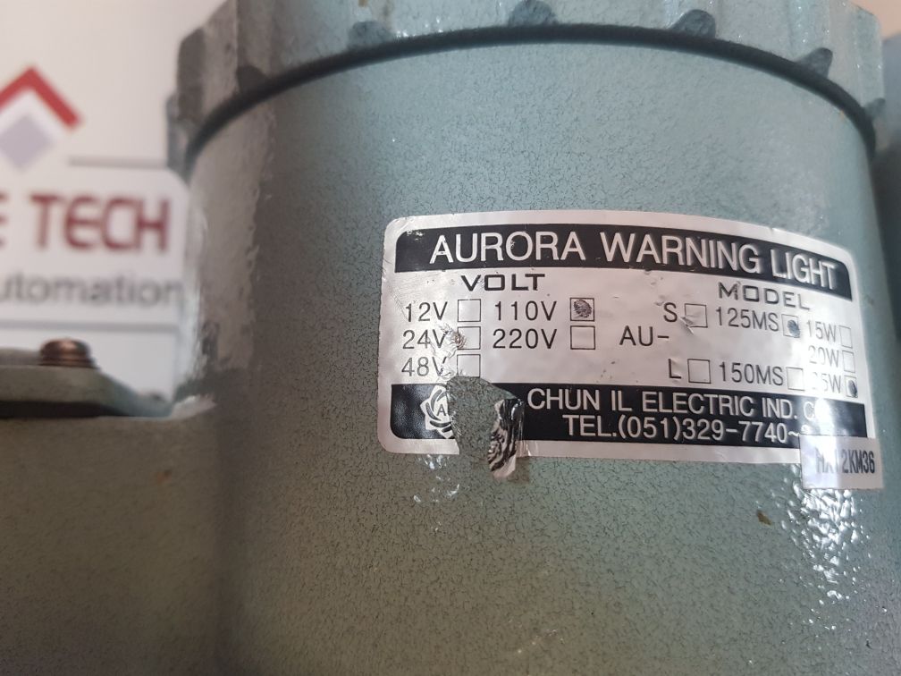 Chun Il Electric 125Ms Aurora Warning Light