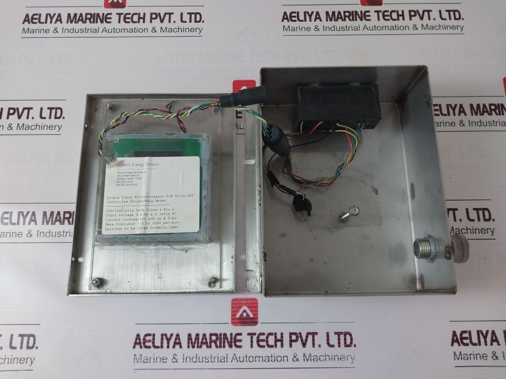 Church Energy 96-11-332 Single Input Microprocessor