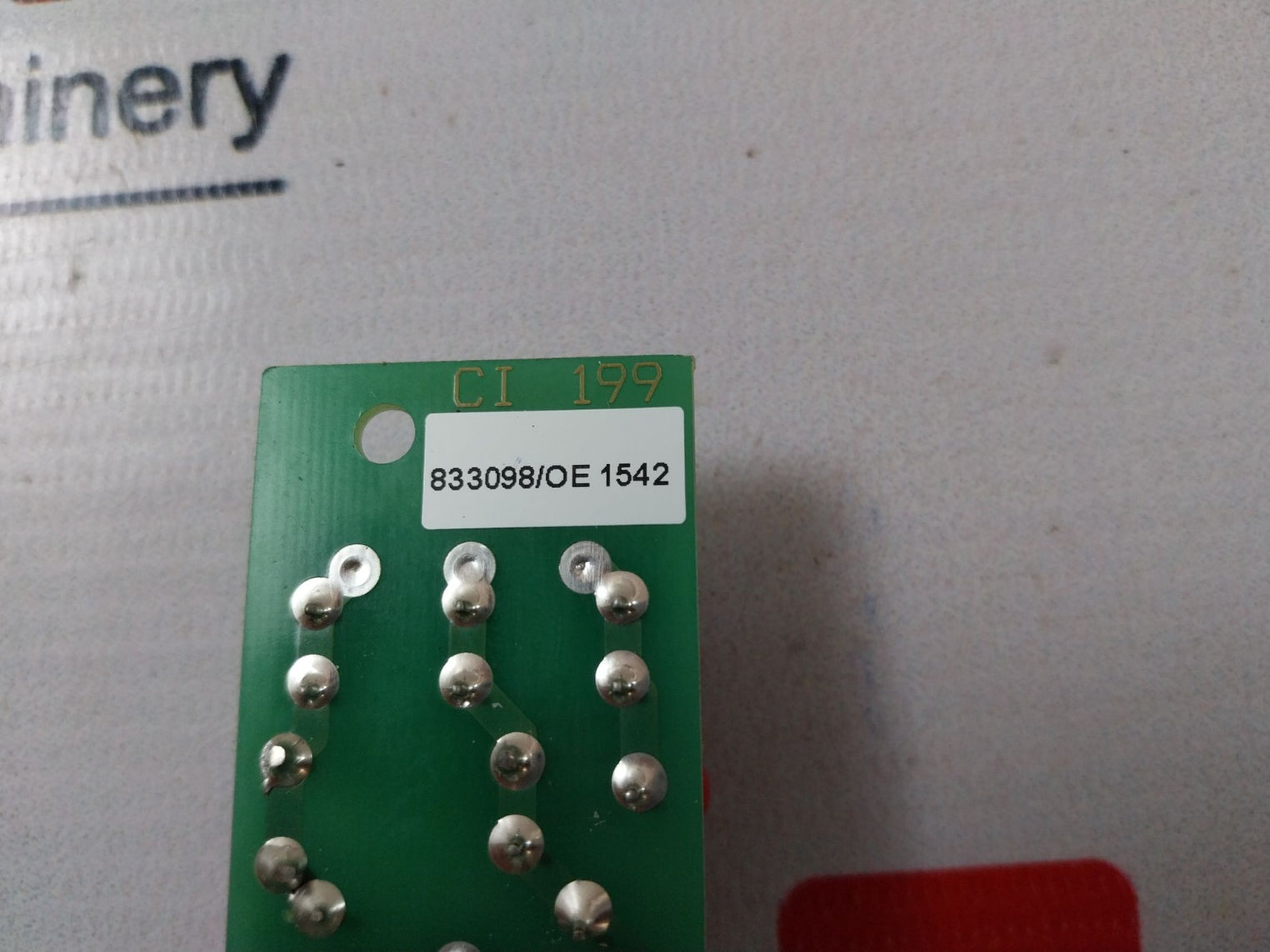 Ci 199 833098/Oe 1542 Printed Circuit Board