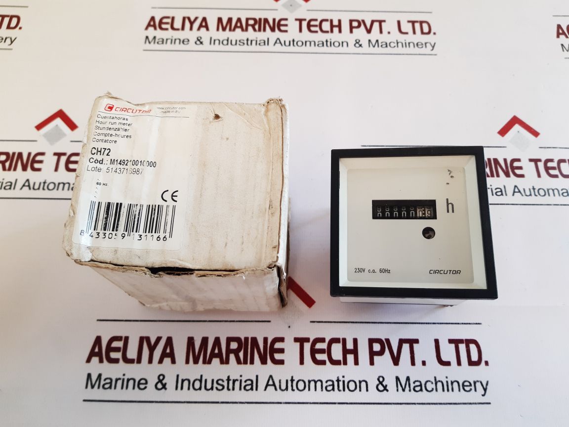 Circutor Ch72 Hourmeter