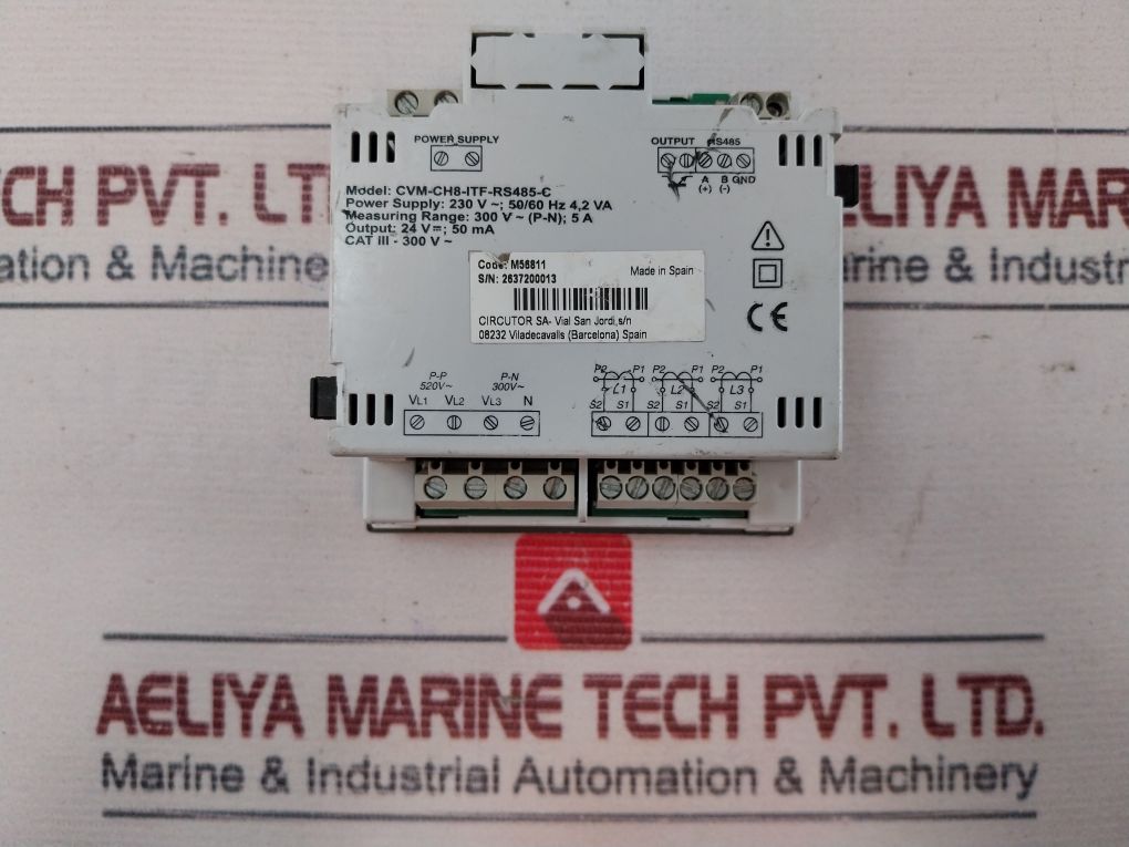 Circutor Cvm-ch8-itf-rs485-c Multifunctional Multimeter