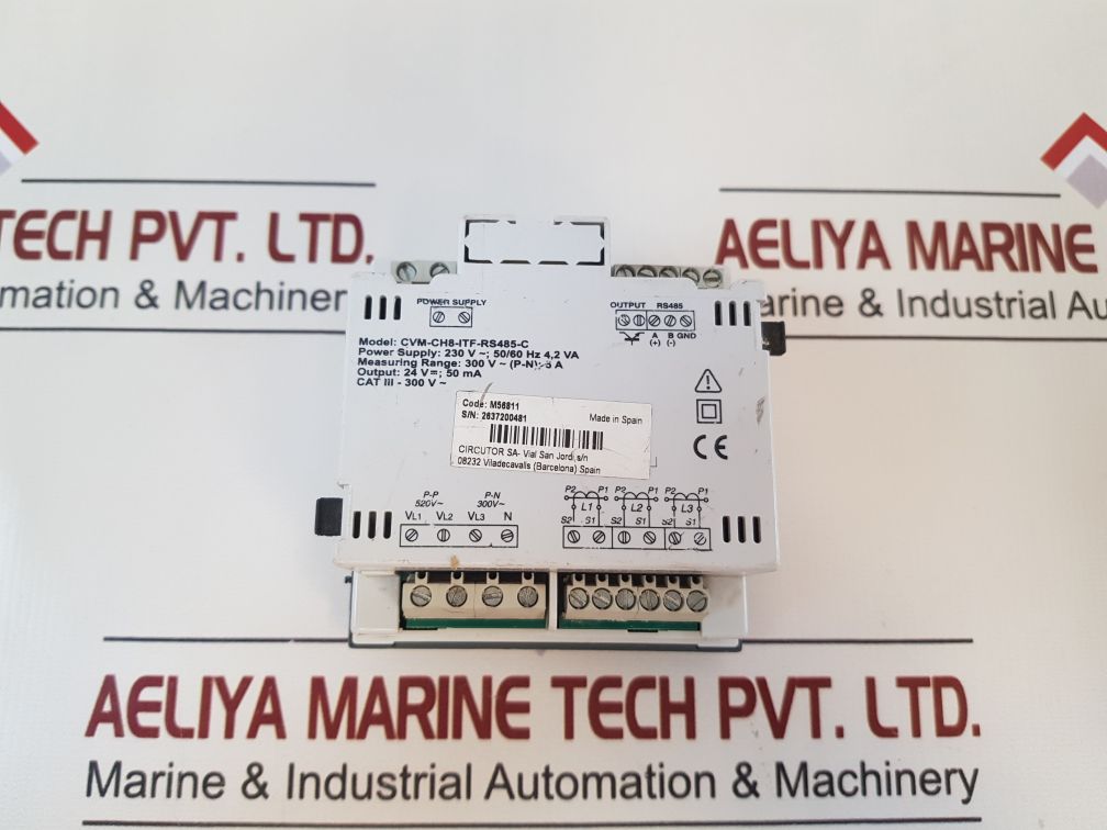 Circutor Cvm-ch8 Multifunctional Multimeter Cvm-ch8-itf-rs485-c
