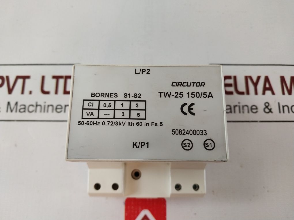 Circutor Tw-25 Current Transformer 150/5A