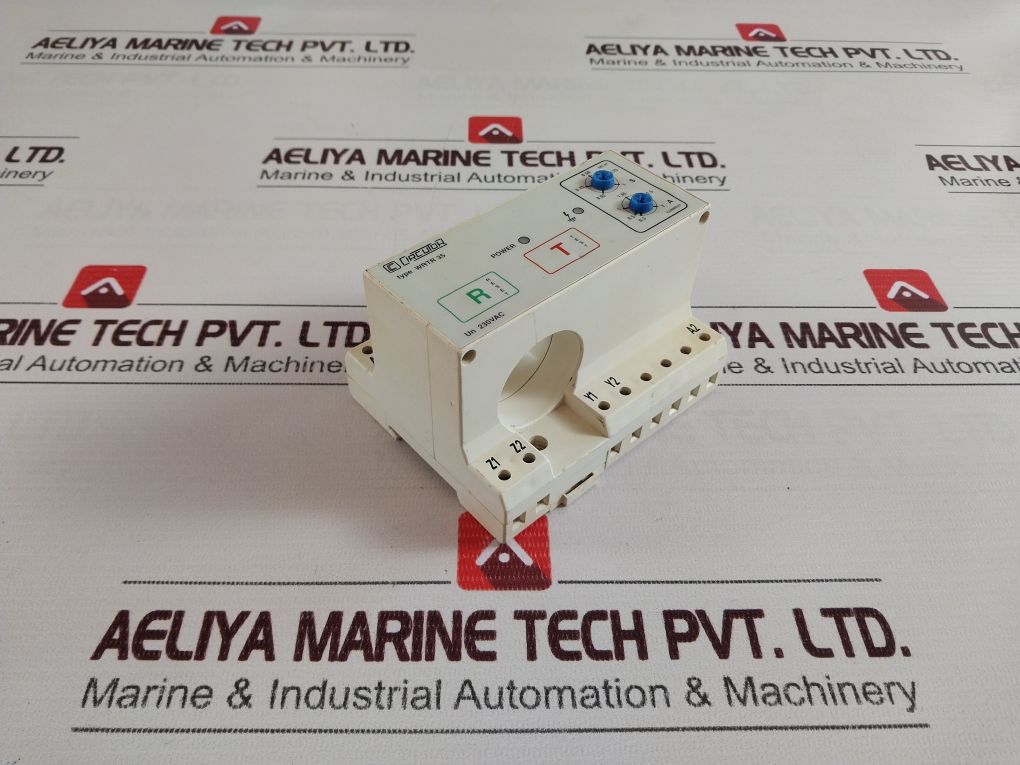 Circutor Wrtr 35 Din Rail Earth Leakage Monitoring Relay Un 230 Vac