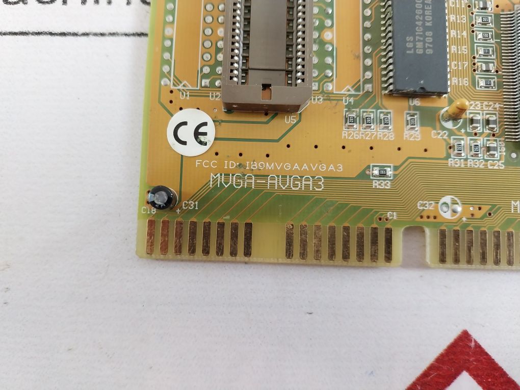 Cirrus Logic Mvga-avga3 Video Adapter Card