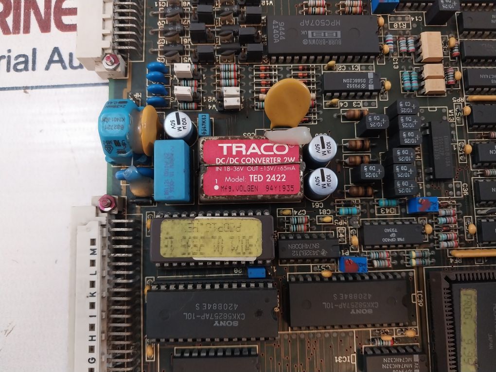 Cis Amrein Abb Ag-0400B Monitoring Module Card