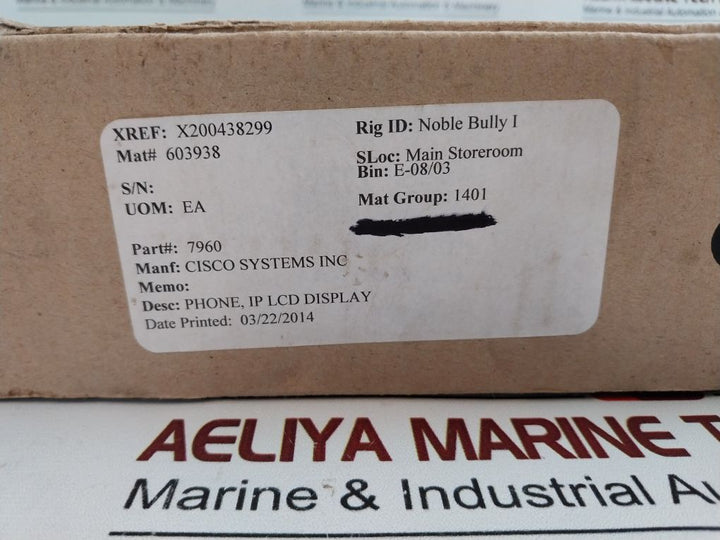 Cisco 68-2563-02 Ip Lcd Display Phone