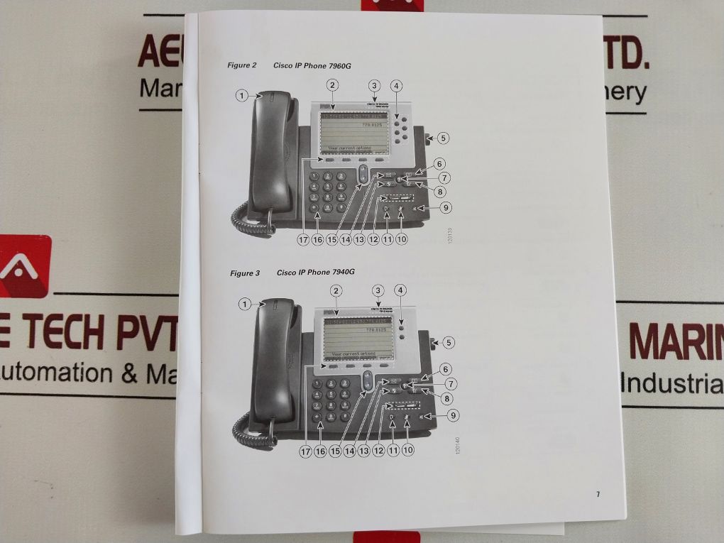 Cisco 68-2563-02 Ip Lcd Display Phone
