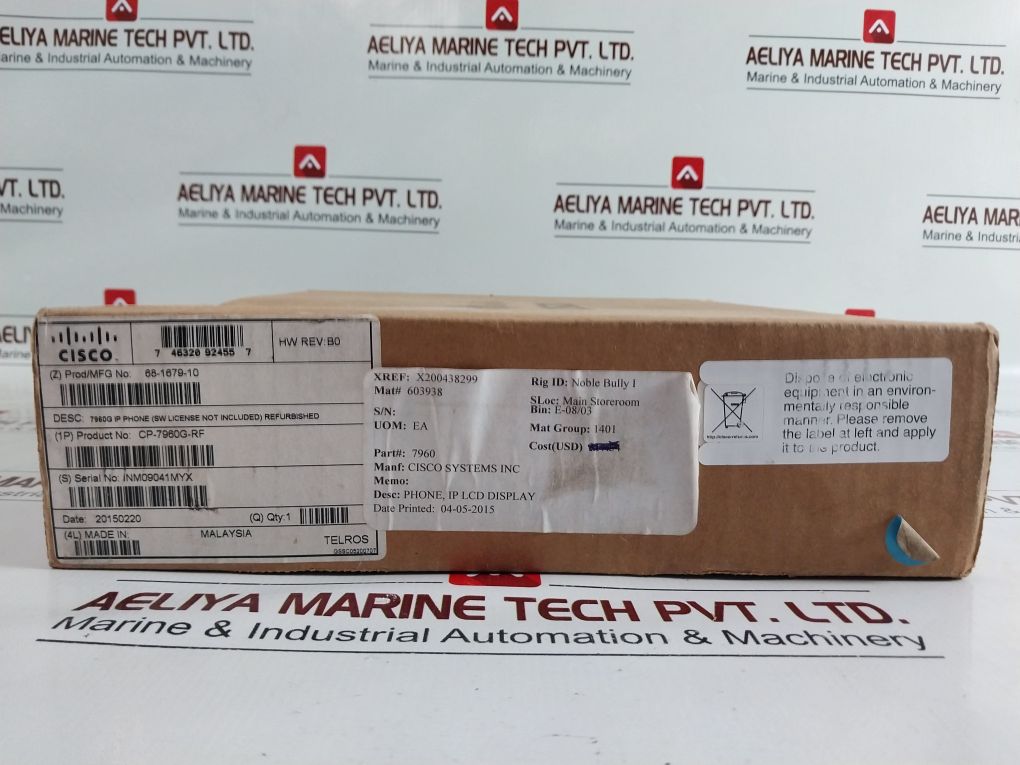Cisco 7960G Ip Lcd Display Phone Kit
