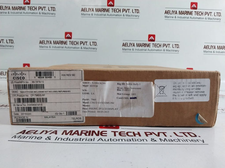 Cisco 7960G Ip Lcd Display Phone Kit