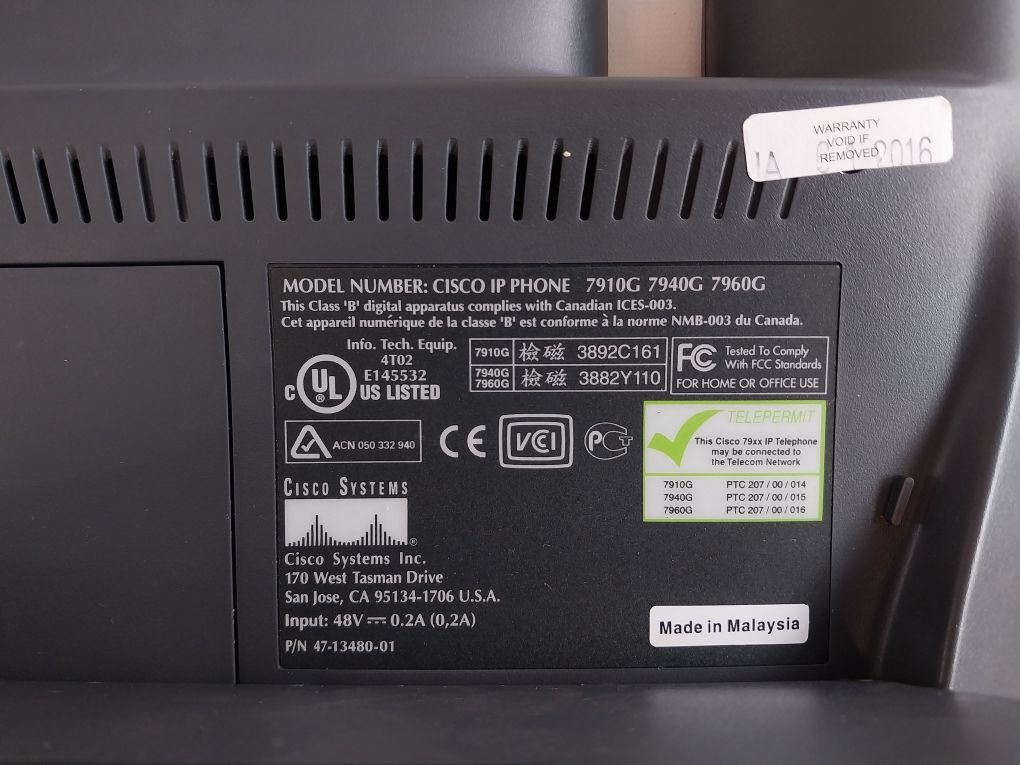 Cisco 7960G Ip Phone