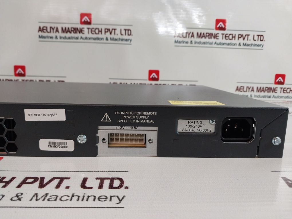 Set Cisco Catalyst 2960 Plus Series Ws-c2960+24Tc-1 Switch 100-240V