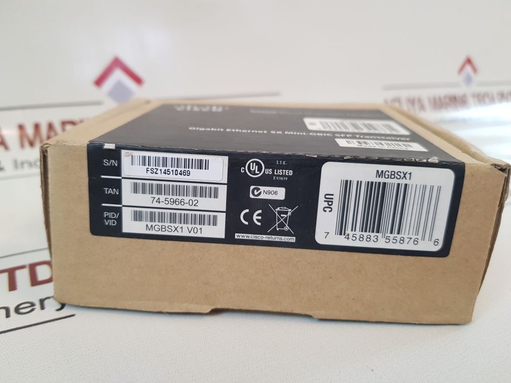 Cisco mgbsx1 gigabit ethernet 1000 sx transceiver