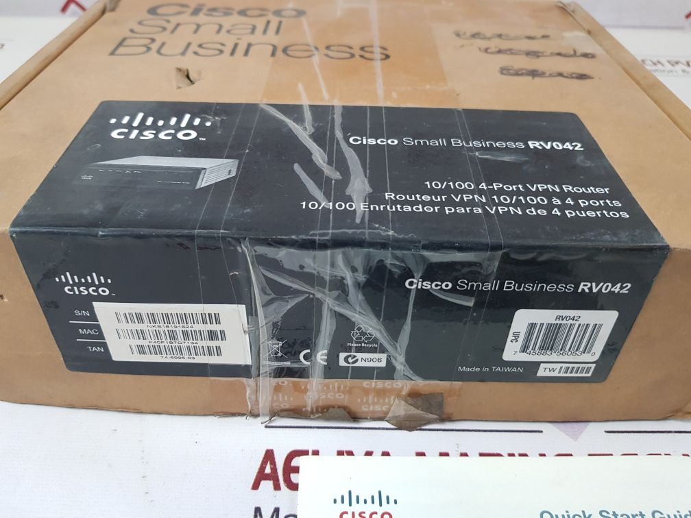 Cisco Rv042 10/100 4-port Vpn Router