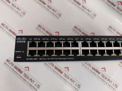 Cisco Sf300-48P 48-port 10/100 Poe 300 Series Managed Switches