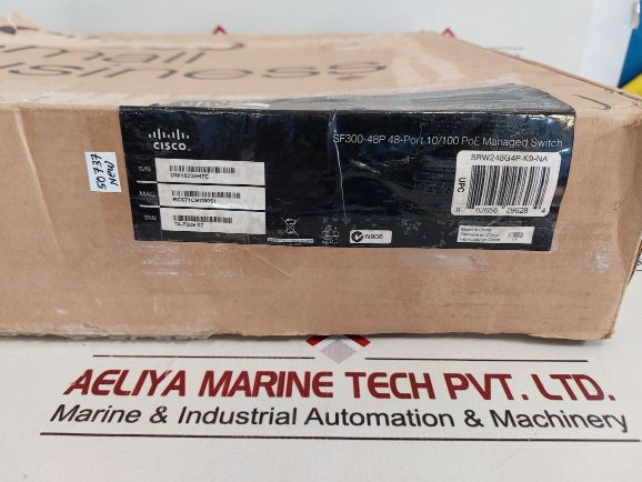 Cisco Sf300-48P 48-port 10/100 Poe 300 Series Managed Switches