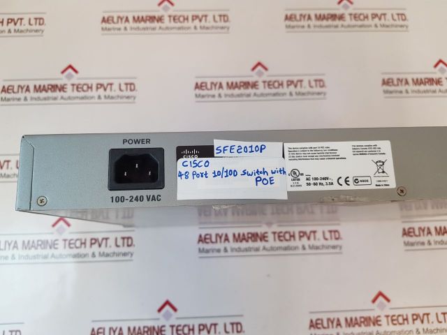 Cisco sfe2000p 24-port 10/100 ethernet switch with poe sfe2010p
