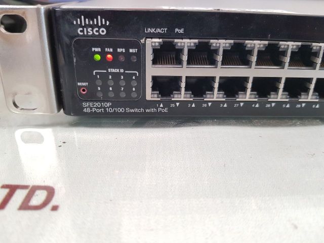 Cisco sfe2000p 24-port 10/100 ethernet switch with poe sfe2010p