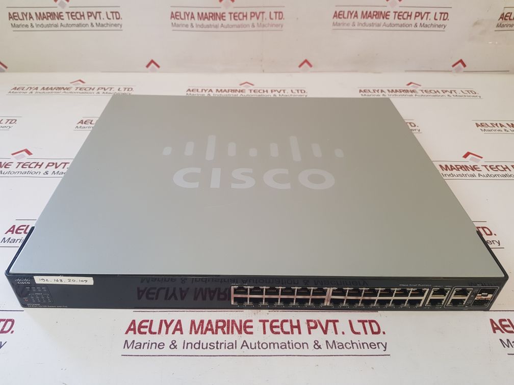 Cisco Sfe2000P 24-port 10/100 Sethernet Switch With Poe Sfe2000P-g5 V01