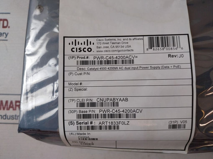 Cisco Systems Aa24410 Dual Input Ac Power Supply