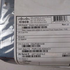 Cisco Systems Aa24410 Dual Input Ac Power Supply