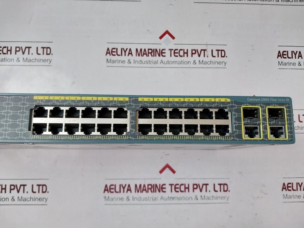 Cisco Ws-c2960+24Tc-s Ethernet Network Switch Catalyst 2960 Plus Series Si