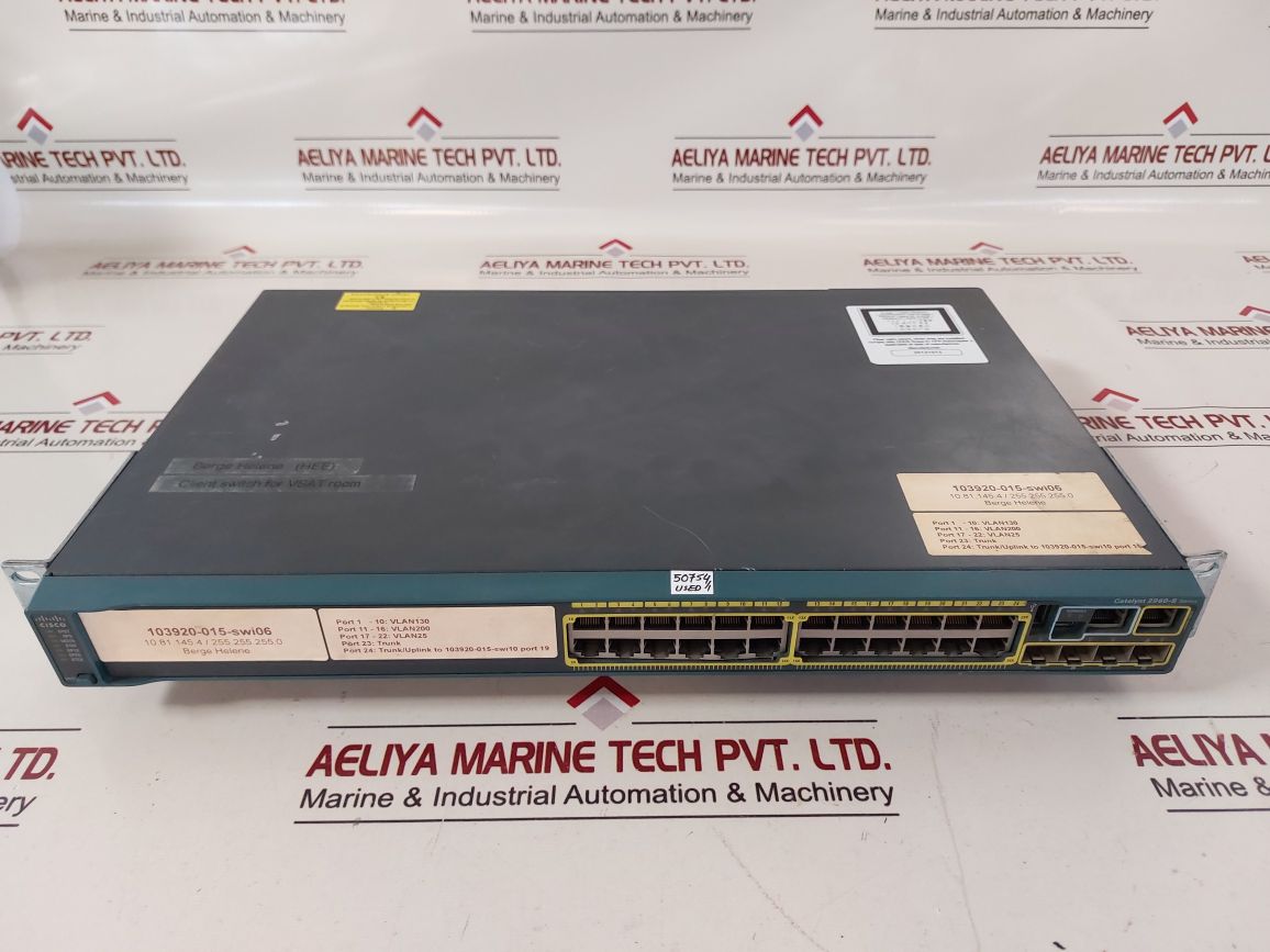 Cisco Ws-c2960S-24Ts-l Ethernet Switch
