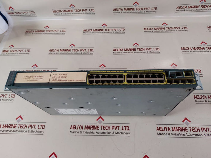 Cisco Ws-c2960S-24Ts-l Ethernet Switch
