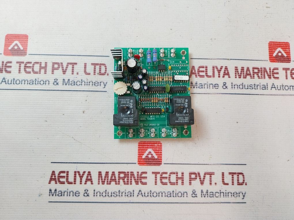 Cissell Tu12874 Solid State Reversing Timer Board – Aeliya Marine Tech