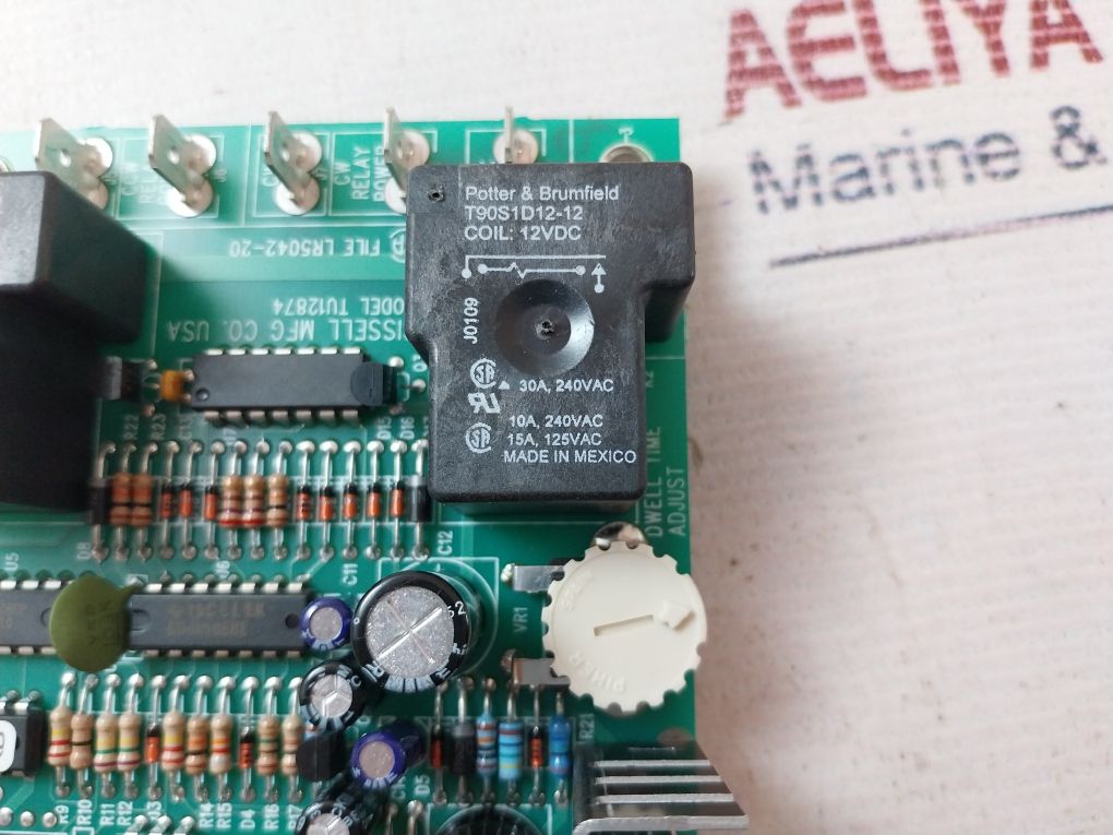 Cissell Tu12874 Solid State Reversing Timer Board